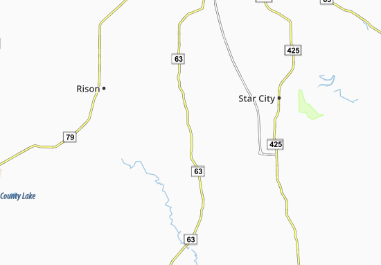 Mapa Rowell