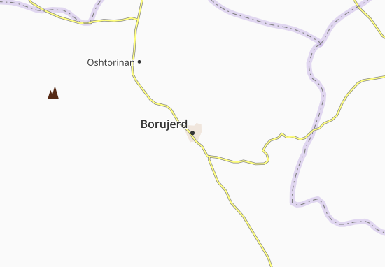 Mapa Borujerd