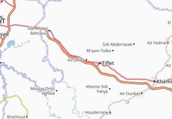 Mapa Ain Johra