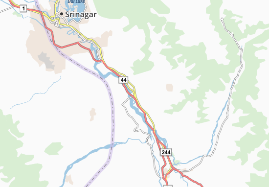 Awantipura Map
