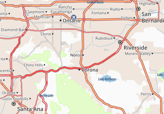 Norco Map
