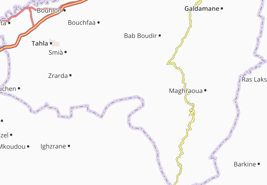 Tazarine Map