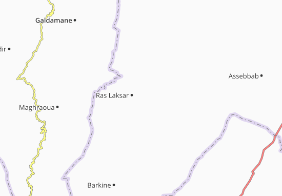 Ras Laksar Map