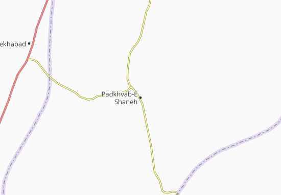 Padkhvab-E Shaneh Map