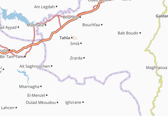 Zrarda Map