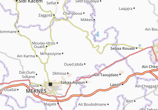 Sidi Abdallah Al Khayat Map