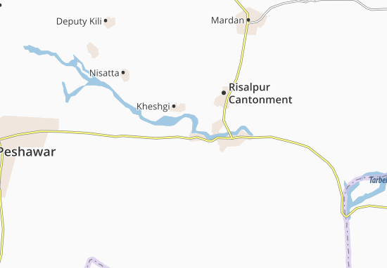 Amangarh Map
