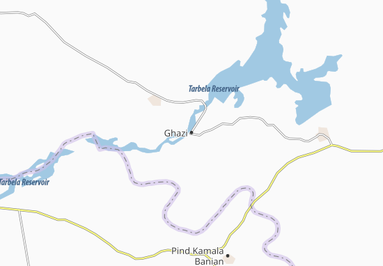 Karte Stadtplan Ghazi