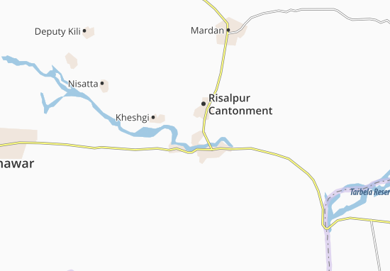 Karte Stadtplan Nawe Kili