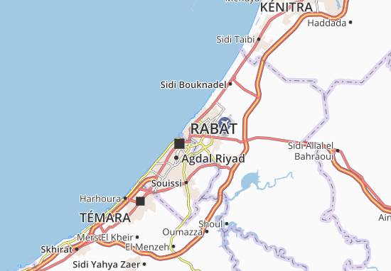 Karte Stadtplan Tabriquet