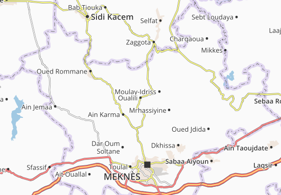Oualili Map