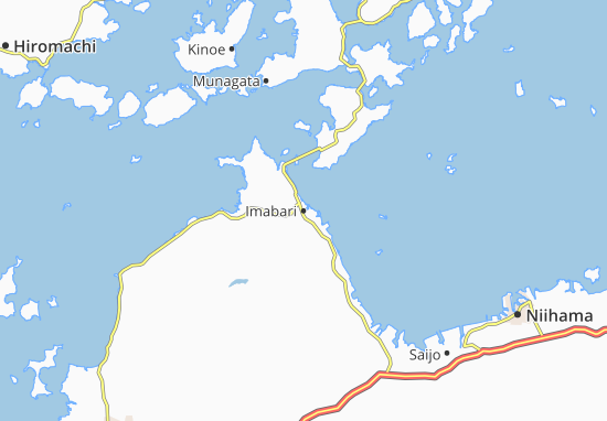 Mapa Imabari