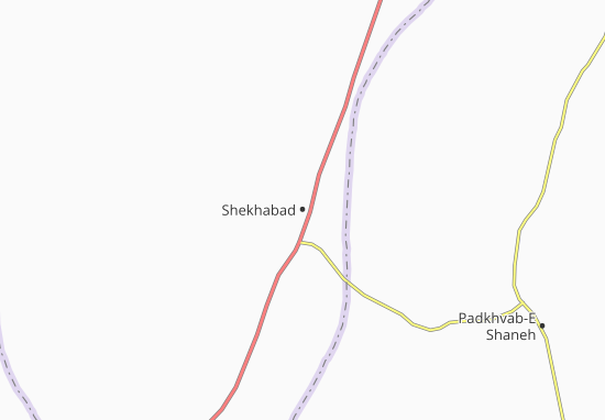 Karte Stadtplan Shekhabad