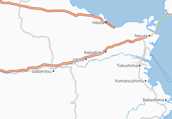 Karte Stadtplan Ichiba
