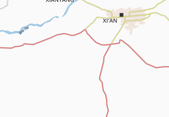 Karte Stadtplan Changan