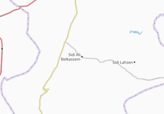 Carte-Plan Sidi Ali Belkassem