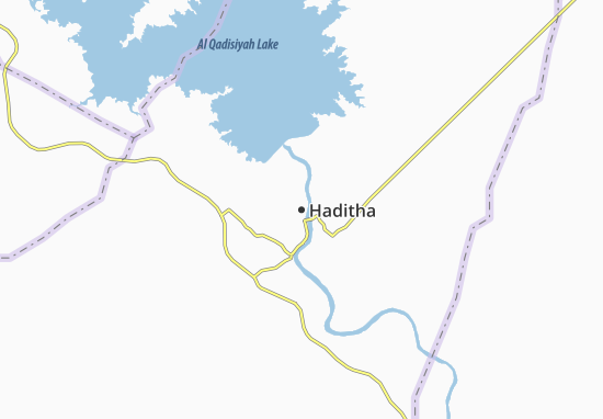 Karte Stadtplan Haditha