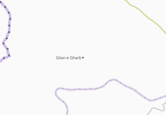 Mapa Gilan-e Gharb