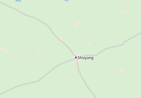 Karte Stadtplan Zhaxia