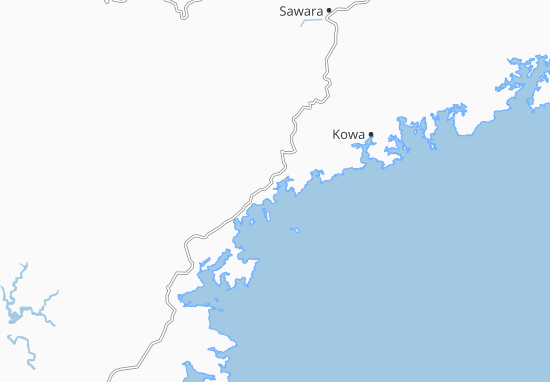 Kaart Plattegrond Nagashima