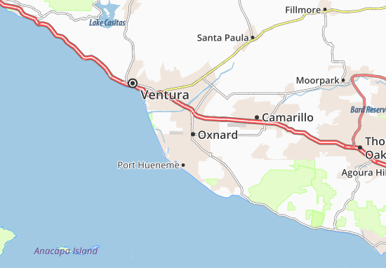Oxnard Map