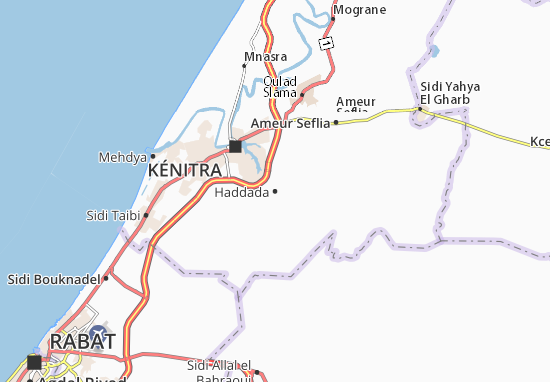 Mapa Haddada