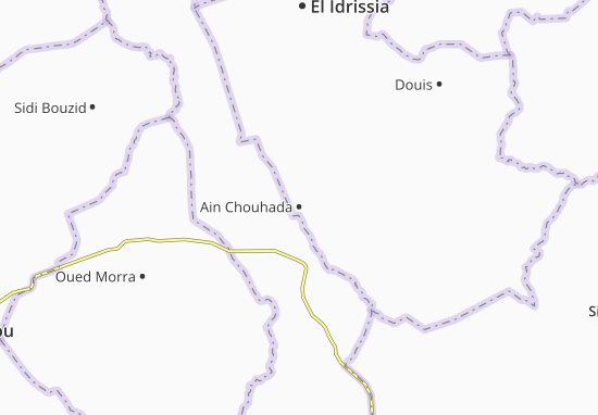 Ain Chouhada Map