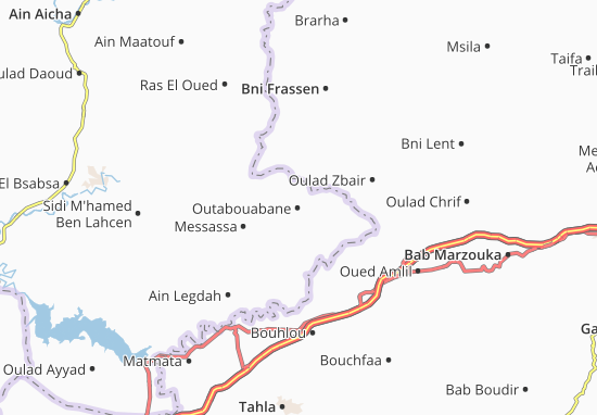 Mapa Outabouabane