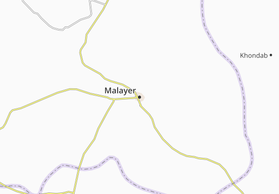 Karte Stadtplan Malayer