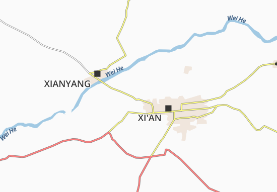 Kaart Plattegrond Sanqiao