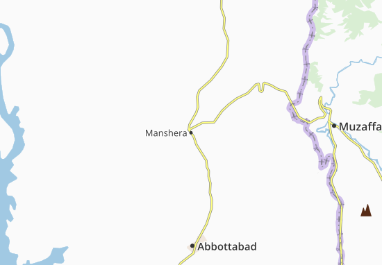 Mapa Manshera