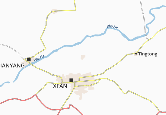 Karte Stadtplan Baqiao