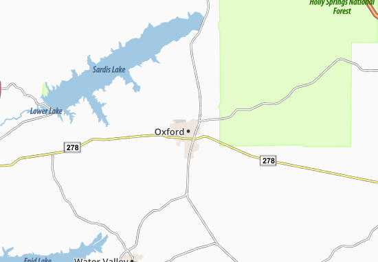 Karte Stadtplan Oxford