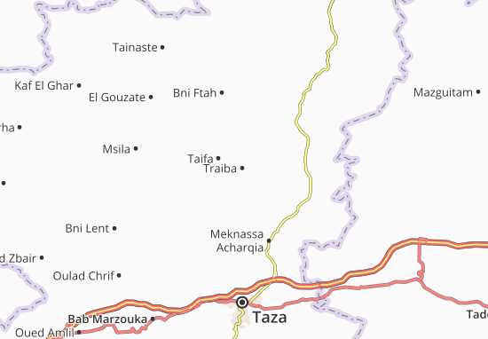 Mapa Traiba