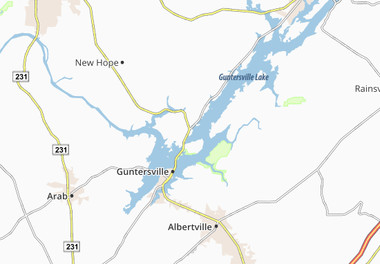 Mapa Henryville