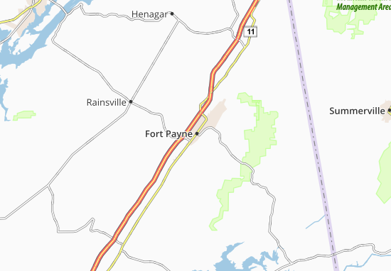 Fort Payne Map