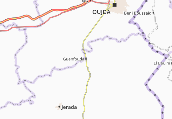 Mapa Guenfouda