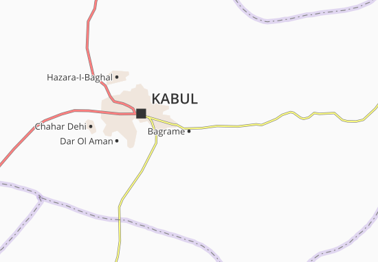 Mapa Bagrame