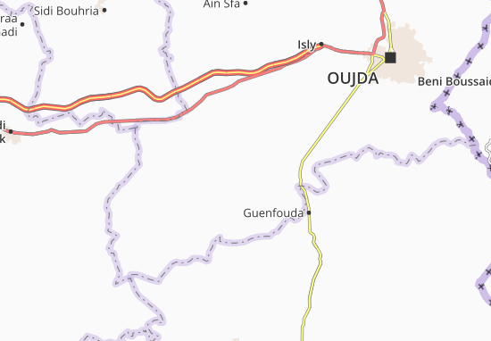 Mapa Sidi Boulenouar