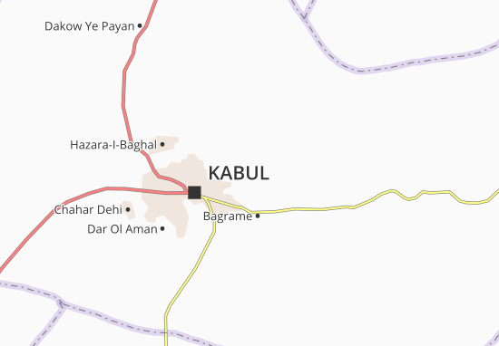 Kaart Plattegrond Bazukheyl