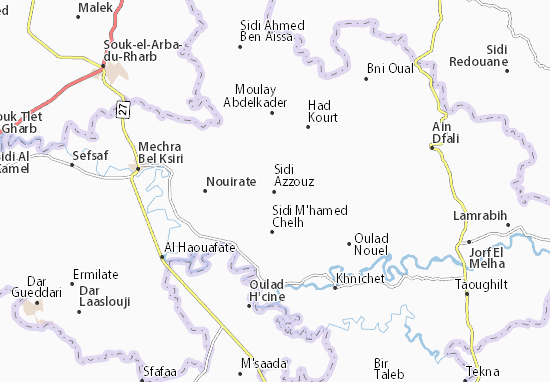 Sidi Azzouz Map
