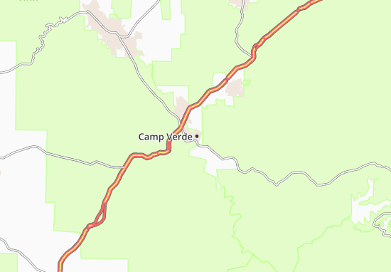 Mapa Camp Verde