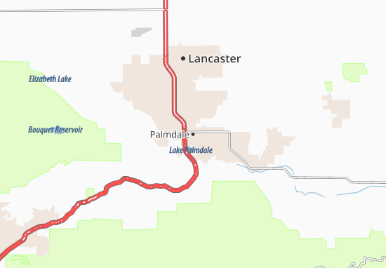 Palmdale Map