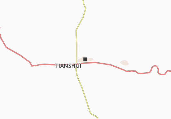Mapa Tianshui