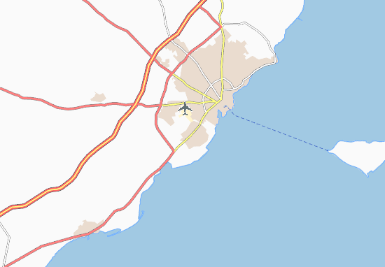 Karte Stadtplan Tina