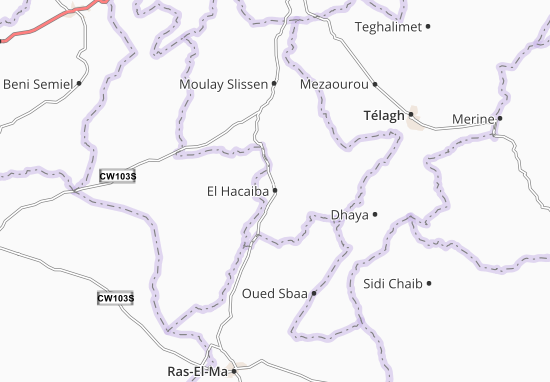 Mapa El Hacaiba