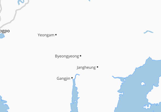 Karte Stadtplan Byeongyeong