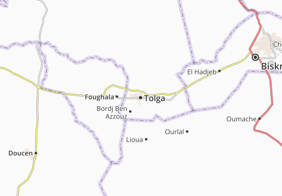 Karte Stadtplan Tolga