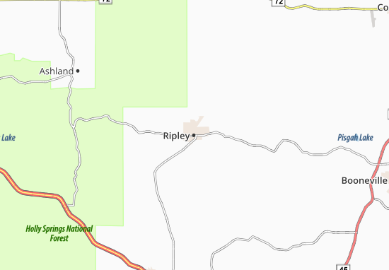 Kaart Plattegrond Ripley