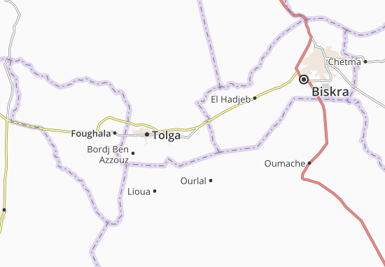 Karte Stadtplan Bouchagroun